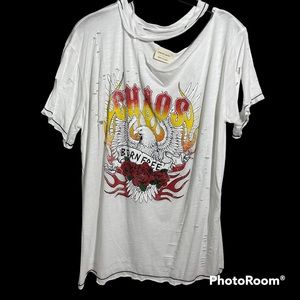 Emory Park Distressed T-shirt size Small